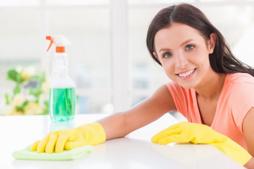Professional upholstery cleaning in Croydon for a fabric sofa