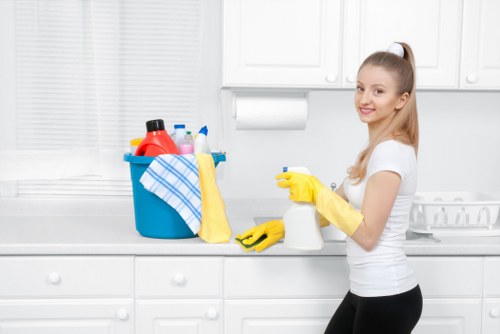 Professional home cleaning in a Croydon property